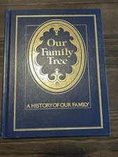  NEW Our Family Tree Record Book A History of Our Family 1977 HC Free US SHIP