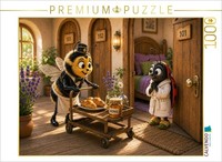Calvendo Puzzle Room Service | 1000 Pieces, Finished Size 25.2 × 18.9 In (64 × 4