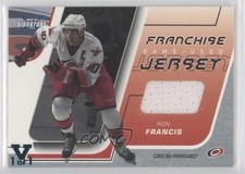 2002 ITG Be A Player Signature Series Vault Silver 1/1 Ron Francis #FJ-6 HOF 0c3