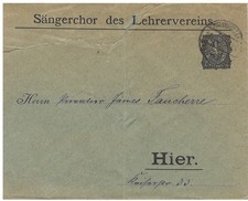 PP FRANKFURT, S&Auml;NGERCHOR DES LEHRERVEREINS a 2 Pf-Gzs , starke &Ouml;ffnungsm&auml;ngel