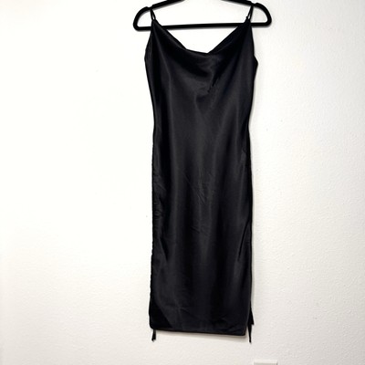 black mini dress for concert Lucy Black Mini Dress With Gloves, L main image 1