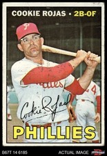 1967 Topps #595 Cookie Rojas Phillies 1.5 - FAIR