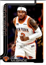 2025-26 Topps Basketball - Miles McBride - #17 Base Card - New York Knicks