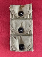 Repro WW1 M1917 Revolver Half Moon Clip Ammo Pouch WWI