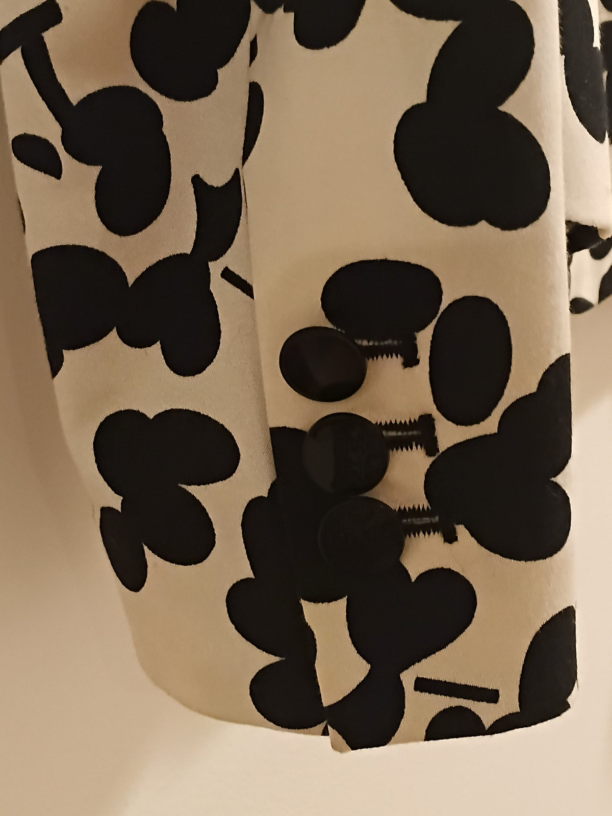 Zara Basic Formal Patterned Blazer with Shoulder … - image 6