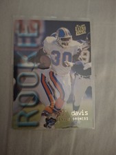 1995 Fleer Ultra Terrell Davis Rookie Card #430 Broncos. rookie card picture