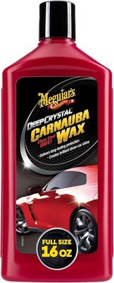 Meguiar's Deep Crystal Carnauba Wax High-Grade Carnauba Liquid Car Wax for