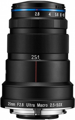 LAOWA 25mm f2,8 Ultra Macro 2,5-5x Pentax K | Laowa Objektive