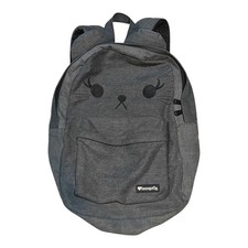 Zaino scuola Loungefly Kitty gatto grigio denim gattino
