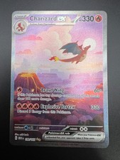 Charizard ex - 199/165 - Pokemon 151 Special Illustration Rare Card NM