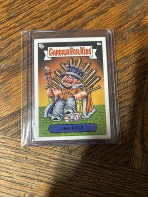 Kyle Tucker 2024 Garbage Pail Kids King Kyle