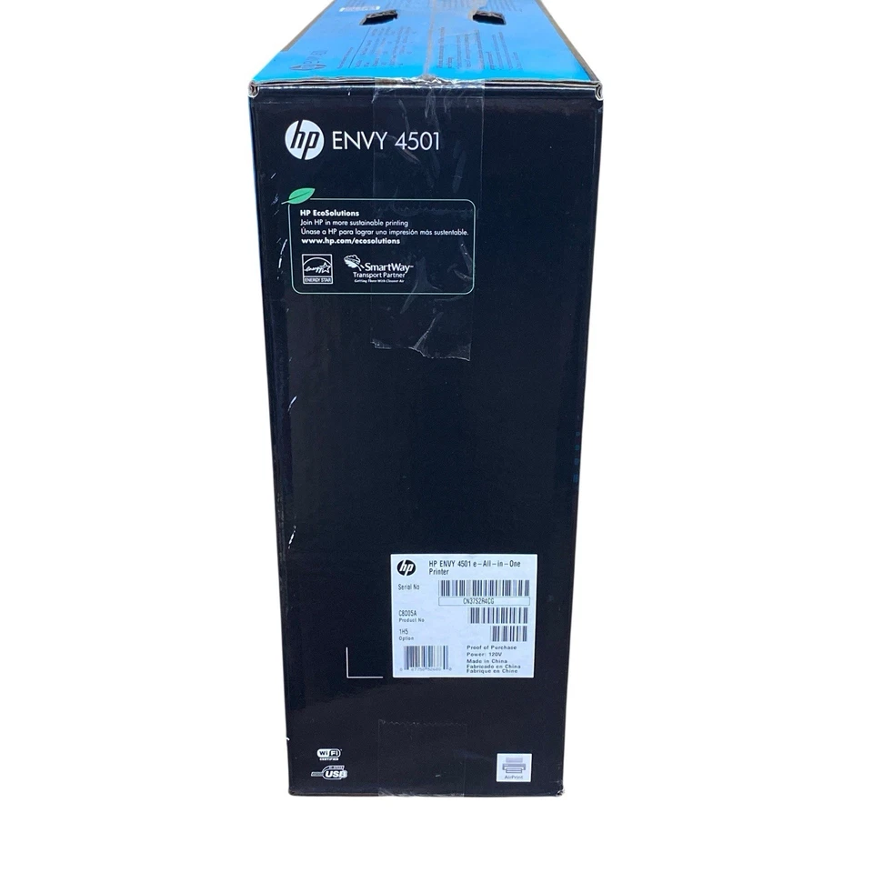 HP Envy 4501 All-in-One Wireless WiFi Inkjet Printer Copy, Scan, Photo New - Image 4 of 4