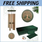 New ListingMelodic Outdoor Wind Chimes with Tree of Life Design - Elegant Patio Decor Gift