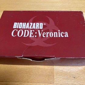 BIOHAZARD Resident Evil CODE VERONICA Limited Rockfort Prison Metal Plate New