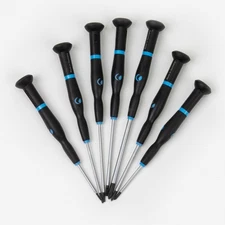 Witte Pro Wittron Precision Slotted and Phillips Screwdriver Set, 7 Pieces