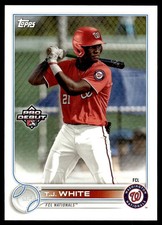 2022 Topps Pro Debut T.J. White FCL Nationals #PD-191