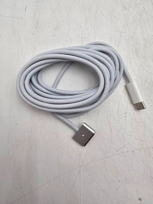 Genuine Apple USB-C to MagSafe 3 Braided White Cable (2 m) - A2363 OEM