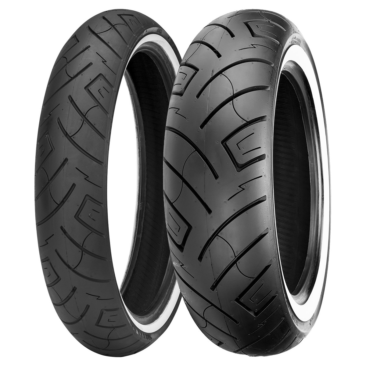 120/70-21 | 150/70B18] Shinko 777 Whitewall Motorcycle Tire Set | eBay