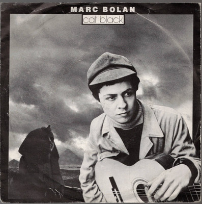 Cat Black [Remix] by Marc Bolan (7'' Vinyl, 1981, Cherry Red 32, PS) VG/VG