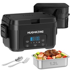 Cordless Electric Lunch Box for Adults, Men & Women – Rechargeable Self-Heati...