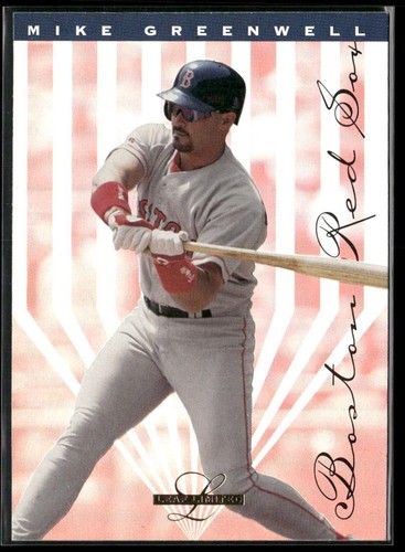 1995 Leaf Limited Mike Greenwell #74 card