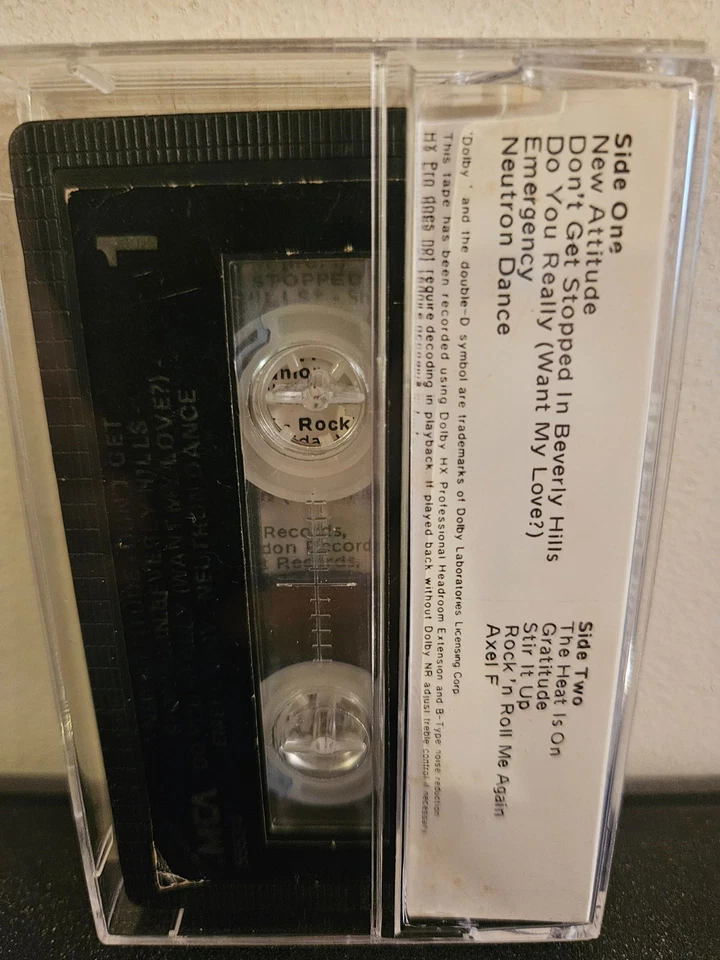 BEVERLY HILLS COP Various Artists 1984 CASSETTE TAPE ORIGINAL MUSIC SOUNDTRACK - Image 4 of 4