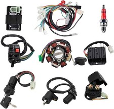 Complete Wiring Harness Kit with Electrics for ATV Quad 4 Wheelers 150CC-250CC