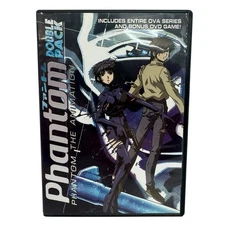 PHANTOM THE ANIMATION DOUBLE PACK GAME BUNDLE, DVD, 2006, 2 DISC SET, ANIME!