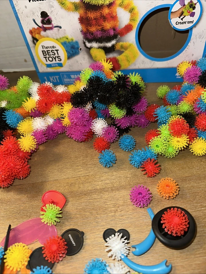 Bunchems Mega Jumbo Pack Crafting Building Toy Creative Bristle Block 400+ Piece - Image 4 of 4