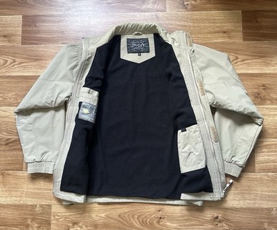 Vintage Gorpcore Utility Jacket Khaki Beige Technical Outdoor Shell Coat Large
