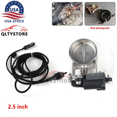 #ad 2.5quot; Electric Exhaust Control Valve Low Pressure For Exhaust Catback Downpipe $53.99