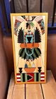 Ernest Selina Hopi Carved Hanging Board Cottonwood Crow Mother Katchina  es34