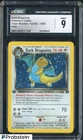 2000 Pokemon Team Rocket 1st Edition #5/82 Dark Dragonite Holo CGC 9 MINT