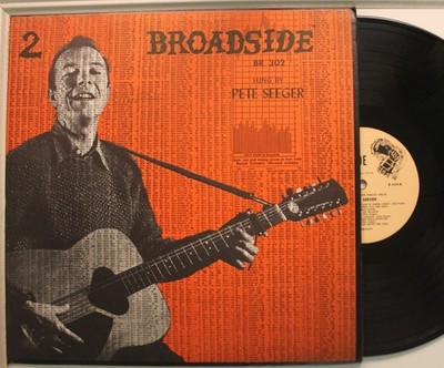 Pete Seeger LP Broadside Ballads Band 2 (Mit Booklet) Auf Broadside - VG++/ VG++