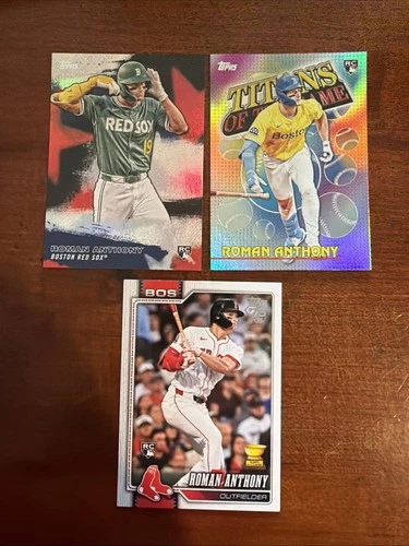 2026 Topps Series 1 Roman Anthony RC (3) Card Lot