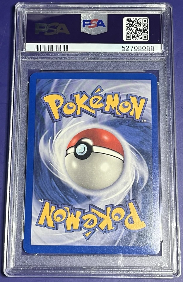 PSA 8 Magby 24/109 Reverse Foil EX Team Rocket Returns Pokemon 2004 - Image 2 of 2