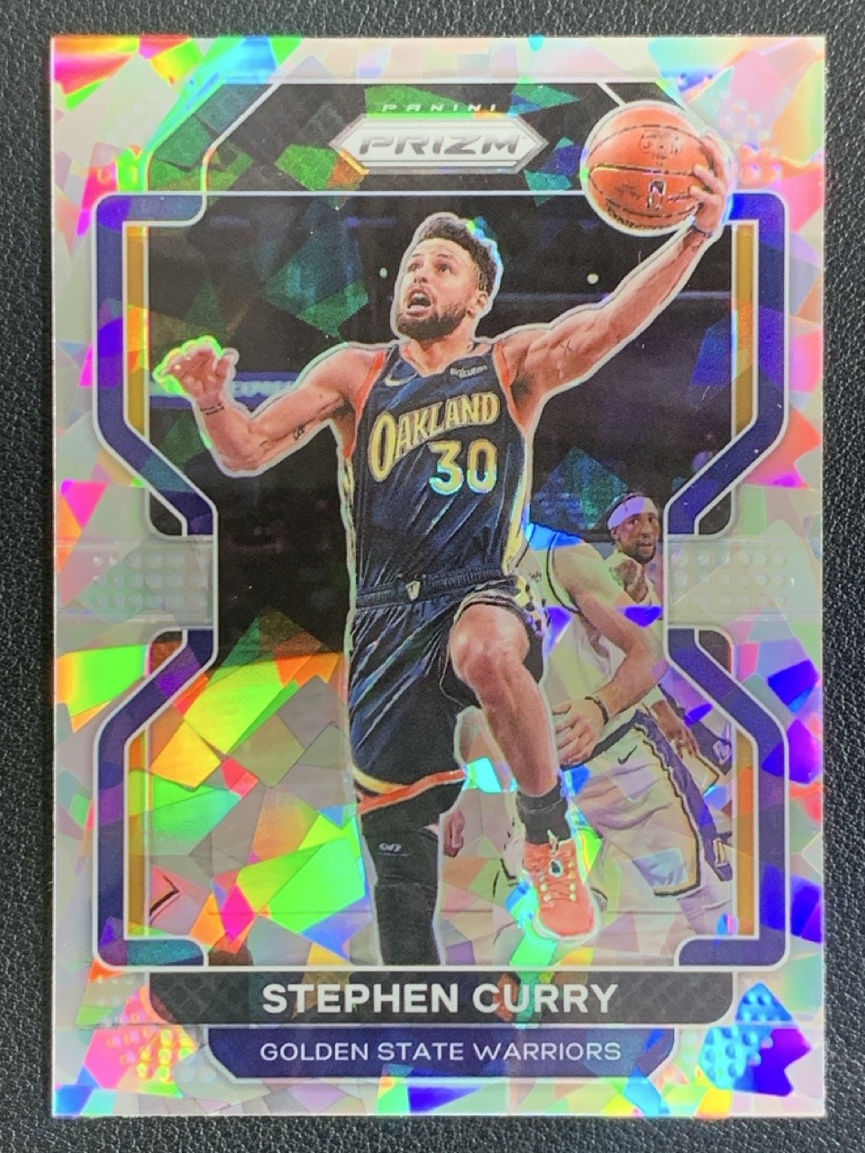 Stephen Curry 2021-22 Panini Prizm Cracked Ice Prizm #154 -sb4
