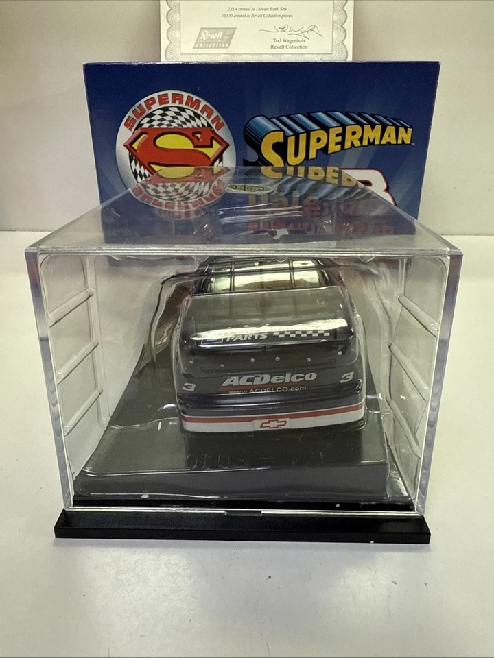 1999 Dale Earnhardt #3 A/C Delco SUPER MAN 1:24th Scale Die Cast Car - Image 3 of 4