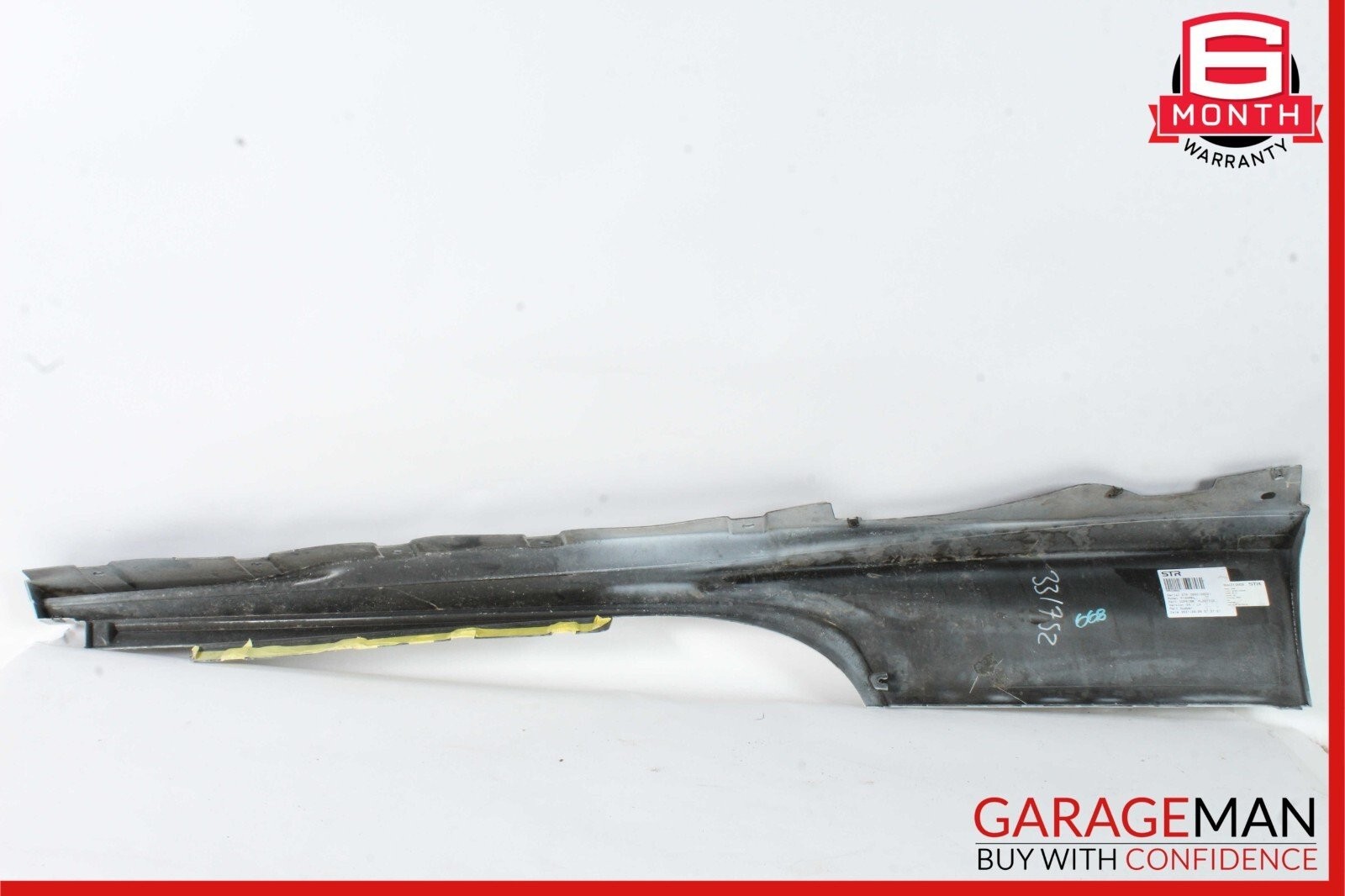 20-22 Ferrari F8 Left Driver Side Rocker Skirt Moulding Trim Panel Cover White