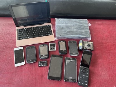 Samsung Apple Ipod Smartphone Assorted Lot Camera Parts Only Canon Power Shot