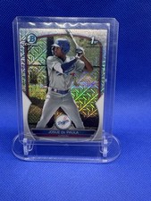 Topps Bowman 1st Bowman Chrome Mega Box Mojo Refractor Josue De Paula  Dodgers
