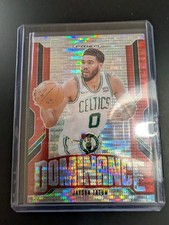 2024-25 Panini Prizm - Dominance /75 Jayson Tatum #13 Red Pulsar Prizm