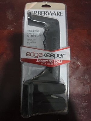 Farberware EDGEKEEPER Tabletop Knife Sharpener Kitchen Nonslip Bottom. New!!!