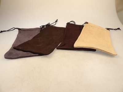 New 4 Tim West Pipes Plain Designer Suede Leather Bags Pipes & Accessories