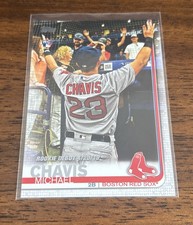 MICHAEL CHAVIS RC 2019 TOPPS ROOKIE DEBUT 4/20/19 CARD BOSTON RED SOX 