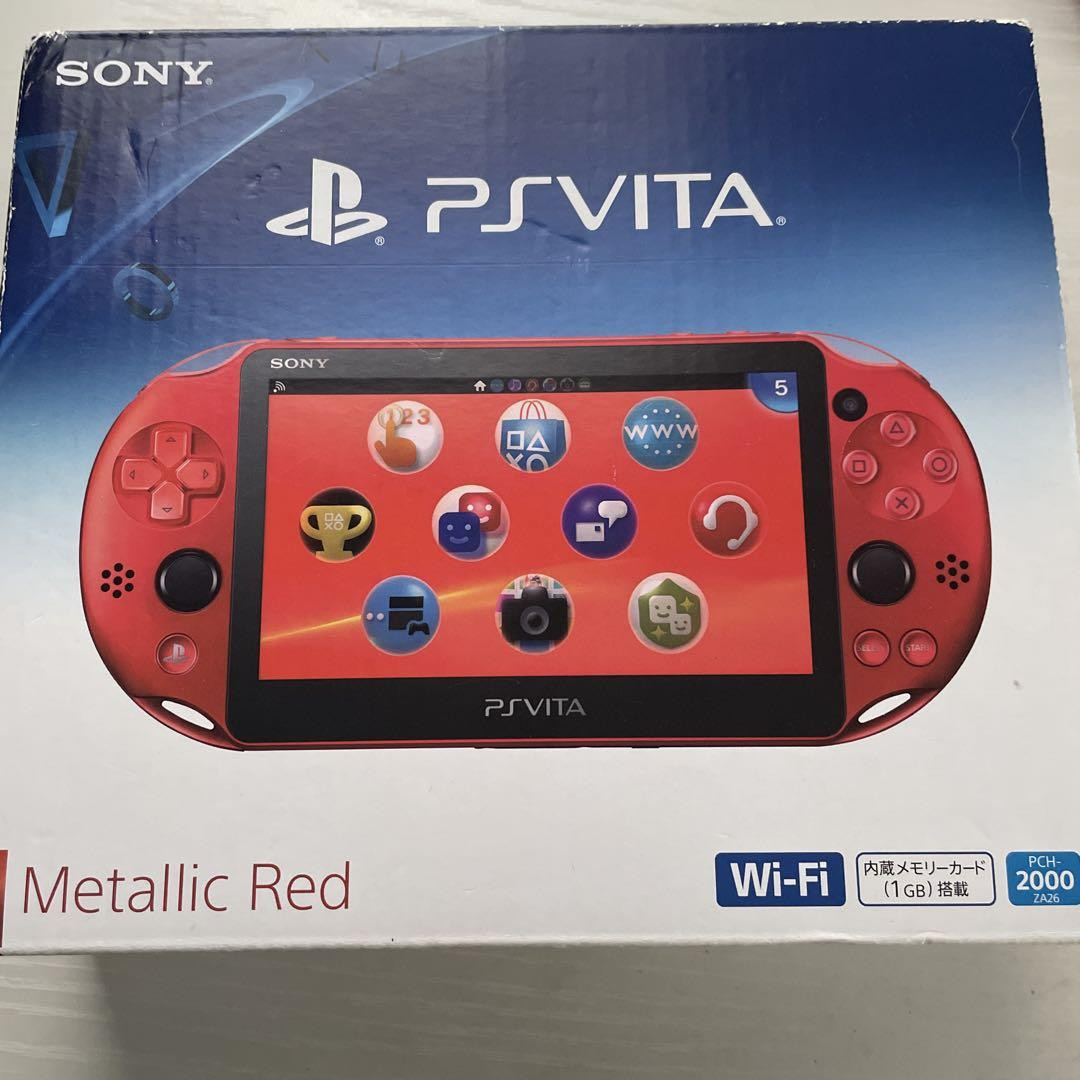 PSVITA Ps Vita Metallic Red With Minecraft Software Japan | eBay