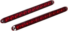2PCS 15" 11 LED Trailer Light Waterproof Bar Sealed Stop Turn Rear Tail Park Thi