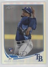 2013 Topps Chrome Refractor Alex Colome #63 1k4
