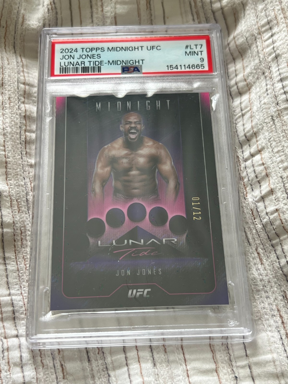 Jon Jones 2024 Lunar Tide -Midnight #LT7 1/12