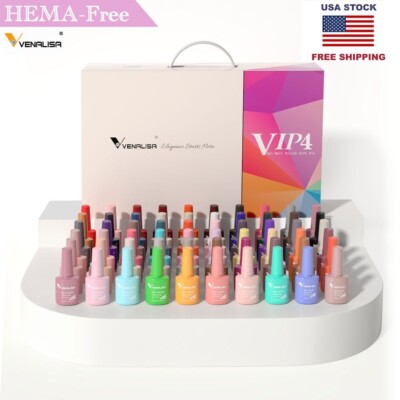Venalisa VIP4 Nail Gel Polish 7.5ml Soak Off UV LED Gel Varnish Full Coverage